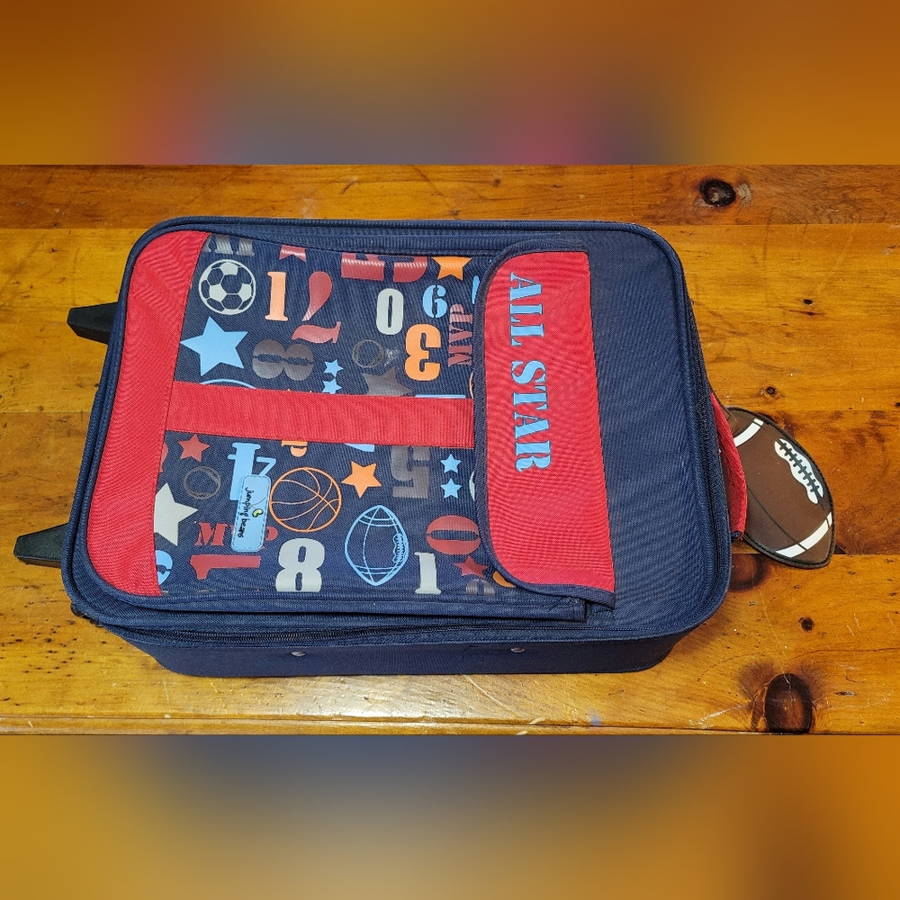 Sporty kids luggage